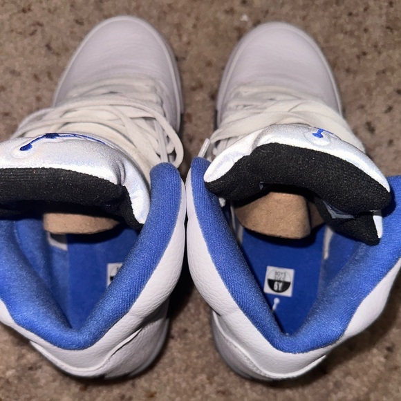 Air Jordan 5 Reto (GS) White/Royal/Black/Gray - Picture 8 of 9